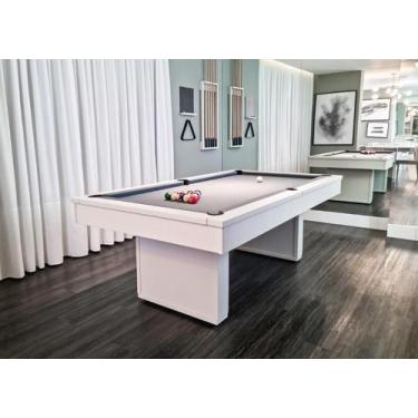 Imagem de Mesa de Sinuca/Bilhar - 2,20x1,20 - Nelson Bilhares, Cinza