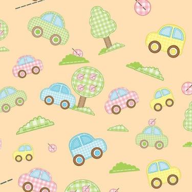 Imagem de Papel de Parede Adesivo Infantil Carrinho - 007 - Multimpressão