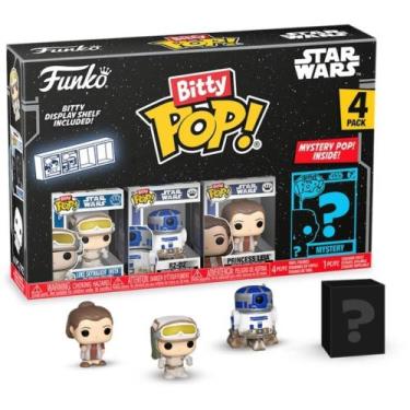 Imagem de Bonecos Funko POP STAR WARS Luke Skywalker, R2-D2 e Chewbacca - Candid