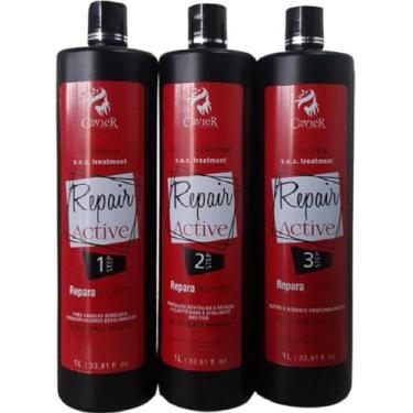 Imagem de Kit Tratamento Sos Repair Active + 3 Kit Cliente - Cavier Cosmeticos
