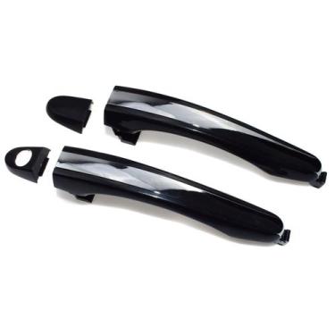 Imagem de Par Maçanetas Externas Puxador Portas Dianteiras Esquerda + Direita Az