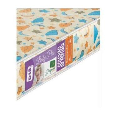 Imagem de Colchão para Berço Criança Baby 130X70 Ou 130X60 Espuma D18 Decore Móv