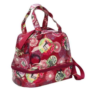 Imagem de Bolsa Feminina Necessaire Térmica Paris Vinho CBRN16754 - COMMERCE BRA