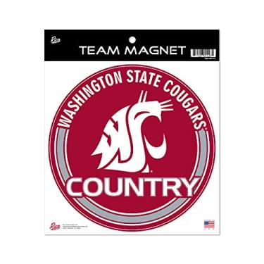Imagem de Rico Industries NCAA Washington State Cougars 20 cm Ímã redondo