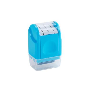 Imagem de uvbws Rolo de carimbo de linha de caligrafia azul, carimbo de linha de caligrafia, ferramenta de prática de caligrafia de jardim de infância para professores infantis