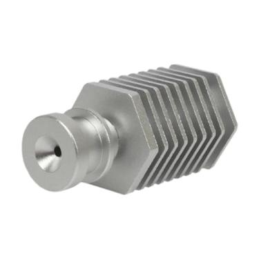 Imagem de FVDPWYE Kit de dissipador de calor para impressora Dissipador de calor de alumínio à prova de ferrugem Alta temperatura Fácil de usar Acessórios para, Prata, Curto Alcance