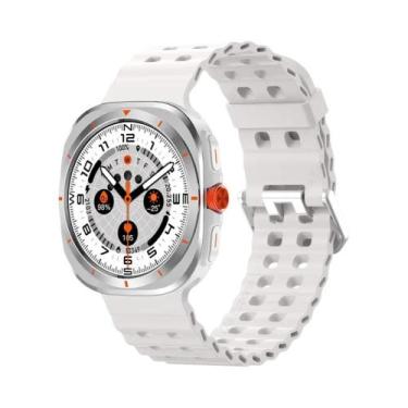 Imagem de Relógio Inteligente Ultra HD AMOLED 2025 GT7 Bluetooth Monitor De Saúd