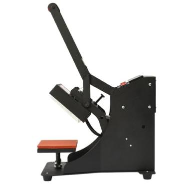 Imagem de 220V,HYZHANHONG Prensa Térmica Manual Portátil, Máquina Compacta de Transferência Térmica para Pequenos Negócios e Hobbistas, Ideal para Vestuário e Acessórios Personalizados 500W