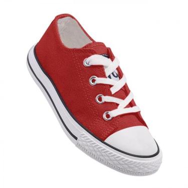 Imagem de Tênis infantil casual Urban Canvas Red 7192 - Lightbek Official Store