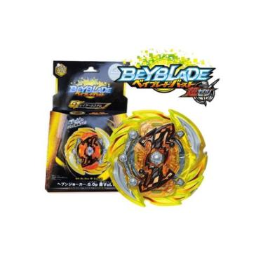 Imagem de Beyblade Burst GT B-156 amarelo com sistema de bloqueio infinito - Lig