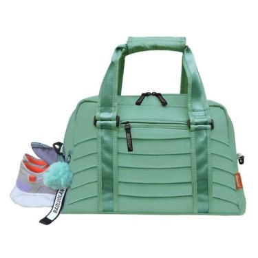 Imagem de Bolsa Mala Feminina Masculina Transversal Viagem Natação Compartimento