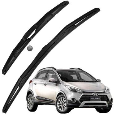 Imagem de Palheta VCLEAR Limpador Parabrisa Dianteiro Silicone Alta Durabilidade