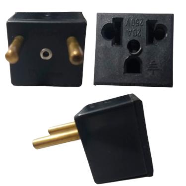 Imagem de Tomada de Painel Universal Tripolar com Fusível 250V 20A