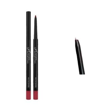 Imagem de Lápis Labial Matte Vermelho À Prova d'Água, Longa Duração, Hidratante,