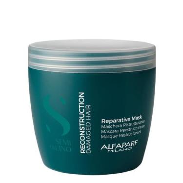 Imagem de Kit Alfaparf Semi Di Lino Reconstruction - Shampoo 1L + Máscara 500ml 