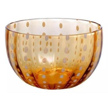 Imagem de Conjunto 2 bowls de vidro ãmbar 11cmx 6,5cm wolff