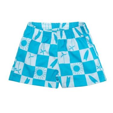 Imagem de Bermuda Short Tactel Infantil Juvenil Masculina Com Elastano - Jagar, 