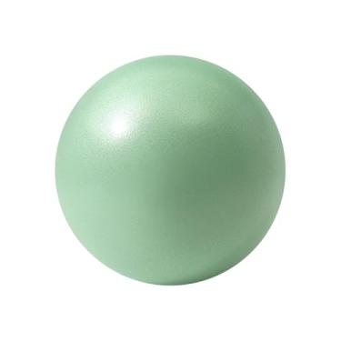 Imagem de Bola de Pilates de 22 cm, bola de ioga antiderrapante, para mini academia doméstica anti-explosão, ioga, pilates, treinamento básico, treino, equilíbrio, estabilidade (verde)