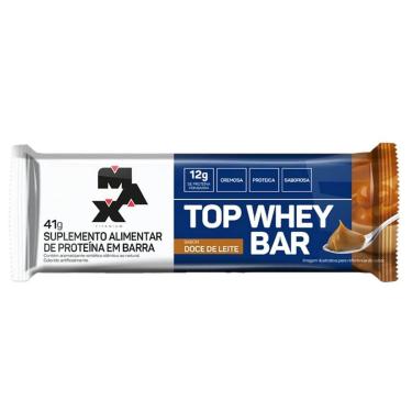 Imagem de Top Whey Bar - 1 Unidade de 41g Doce de Leite - Max Titanium-Unissex