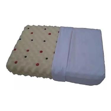 Imagem de Travesseiro Saúde Conforto Soft Perfilado Terapêutico Pastilha Magnéti