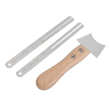 Imagem de XUXHOU Ferramenta de Reparo de Slot de Traste de Guitarra, Kit Luthier Com Madeira e Metal Confiáveis ​​para Entusiastas de Guitarra