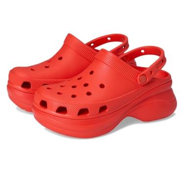 Imagem de Crocs Tamancos femininos clássicos Bae, sapatos de plataforma para mulheres, Estrela-do-mar, 36