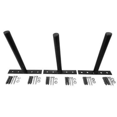 Imagem de SUPORTE DE ANILHA P/PARAFUSAR NA PAREDE C/PARAFUSOS (3 SUPORTE DE ANILHAS)