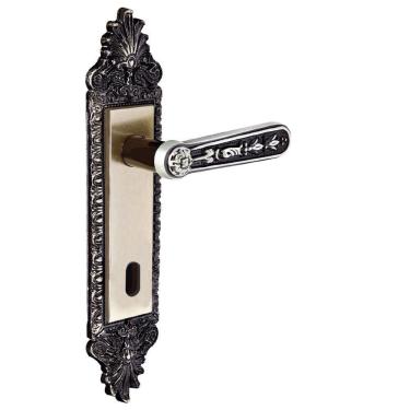 Imagem de Fechadura Interna Alavanca 55cm Latonado Colonial Aliança