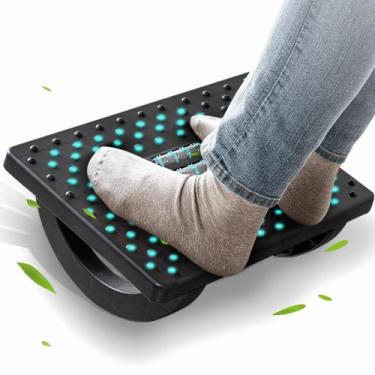 Imagem de Apoio para pés CasaZenith para embaixo da mesa no trabalho ergonômico