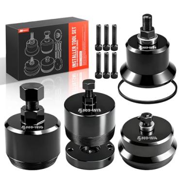 Imagem de Rogierra Conjunto de ferramentas de remoção e instalação de vedação de cambota dianteira + traseira para Ford 6.7L Powerstroke Diesel 2011-2022 F250 F350 F450 F550 F650 F750 Super Duty, substitui 303