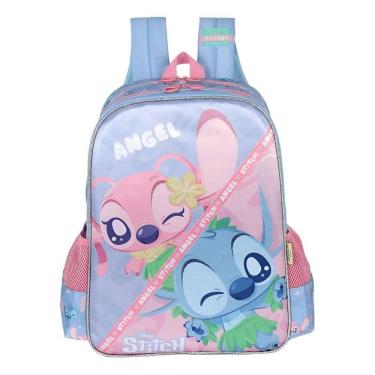 Imagem de Mochila Costas Escolar Aulas Stitch Is42391sc