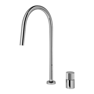 Imagem de Torneira Misturador Monocomando Docol Mix&Match 90017227006 de Bancada com Ducha Retrátil Cromada