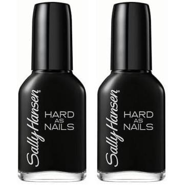 Imagem de Esmalte de unhas Sally Hansen Hard as Nails Color Black Heart 13mL