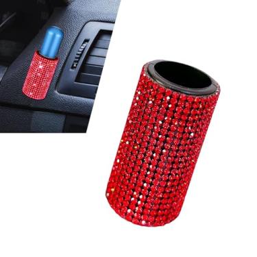 Imagem de Dogary Protetor labial para carro, suporte autoadesivo de strass brilhante para painéis de instrumentos, compartimentos de luvas, janelas, estética minimalista, interior de carro, para a maioria dos