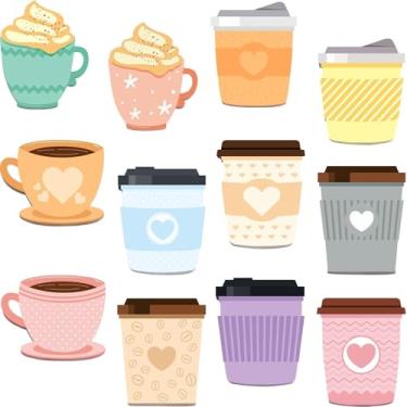 Imagem de 24 blocos de notas autoadesivas para professores, salas de aula, 720 folhas, marcadores de página, bandeiras de casa, escritório, material escolar