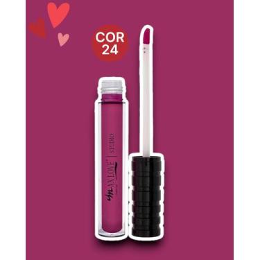 Imagem de Batom Líquido Matte 24h Max Love: Cor Intensa e Conforto (21-26) Cor:2