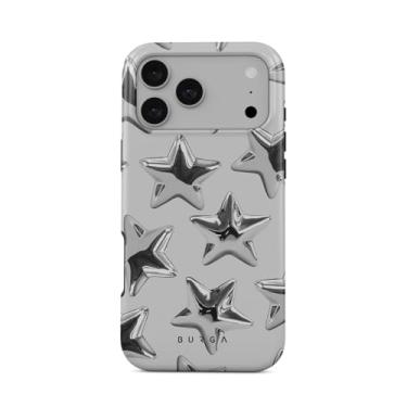 Imagem de BURGA Capa de telefone para iPhone 17 Pro Max - bonita, moderna, estética, capa de telefone padrão, proteção rígida - serve para Apple iPhone 17 Pro Max capa para mulheres e homens