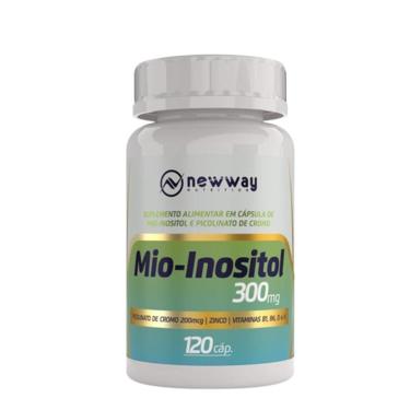 Imagem de Mio Inositol + Cromo + Zinco Vitamina B1 B6 D3 K2 120 Cápsulas 500mg-Unissex
