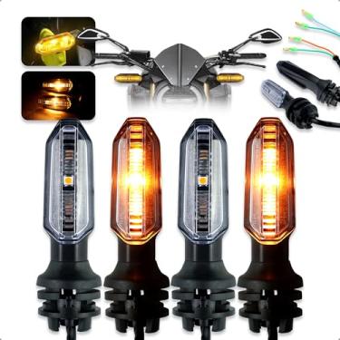 Imagem de Pisca LED Moto Twister 2016 Encaixe Coxim 12V