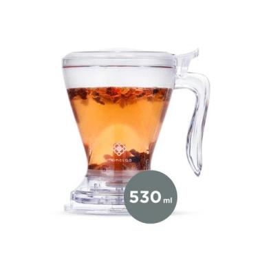 Imagem de Copo Preparador Infusor De Chá Momentea Cup Moncloa 530ml - Transparen