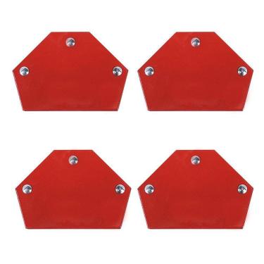 Imagem de Jogo De Esquadro Magnético Para Soldador 9 Libras 4 Pçs Mtx