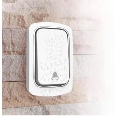 Imagem de Campainha Residencial Sem Fio com 38 Melodias Longo Alcance (Preto)