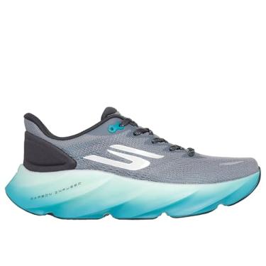 Imagem de Skechers Tênis feminino para motociclistas -Fiesta Mary Jane, Cinza/azul, 42