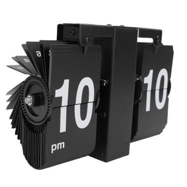 Imagem de RiToEasysports Relógio Flip, Relógio Mecânico Vintage retrô Dobrável, Despertador Silencioso Com Temporizador e Lembrete para Decoração de Escritório Doméstico, Presente