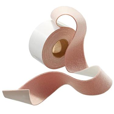 Imagem de Rolo moleskin adesivo de algodão macio para bebê, pés, corpo, bolhas, calos, calos (5 cm x 15'); Moleskin para pés (1)