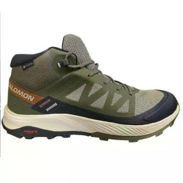 Imagem de Bota Salomon Outrise Mid GTX Masculina-Masculino