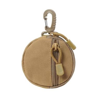 Imagem de Lljsszr Bolsa de Cintura Pequena para Coletes, Mochilas E Equipamentos de Atividades Ao Ar Livre, Ideal para Escalada E Caminhadas, Camelo