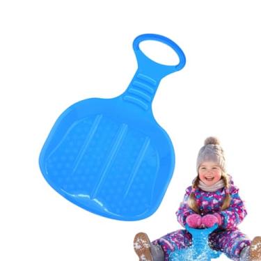 Imagem de Colaxi Crianças Snow Sled Sand Boarding Maior Leve Brinquedo de Esqui Ao Ar Livre Mais Grosso Presente Meninos Meninas Brincam Downhill Sled Ski Board