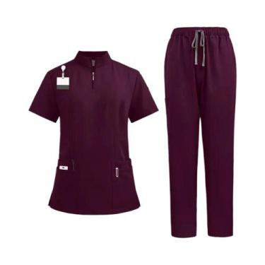 Imagem de Uniformes De Trabalho Para Enfermeiras Veterinárias Femininas, Roupas 
