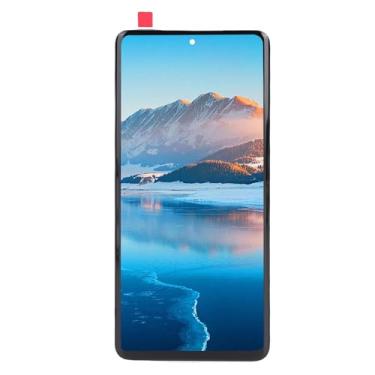 Imagem de Cryfokt Conjunto Digitalizador de Tela de Toque para Smartphone Edge 60 para Telas Rachadas, Pixels Ruins e Telas que Não Respondem, Função de Impressão Digital para Instalação Profissional